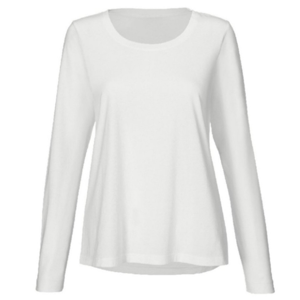 CAbi White Long Sleeve Top 4377